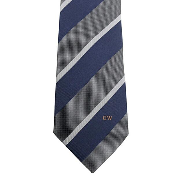 【新品】ダニエルウェリントン DANIEL WELLINGTON 小物 メンズ dw02500002-264345-navy-gray Daniel Wellington（ダニエルウェリントン） ネクタイ DW02500002