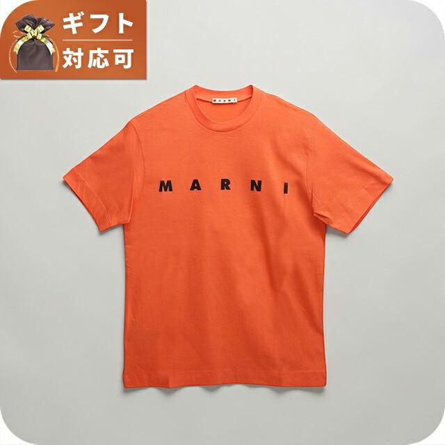 MARNI（マルニ） MARNI Tシャツ ロゴ コットン クルーネックT マルニ