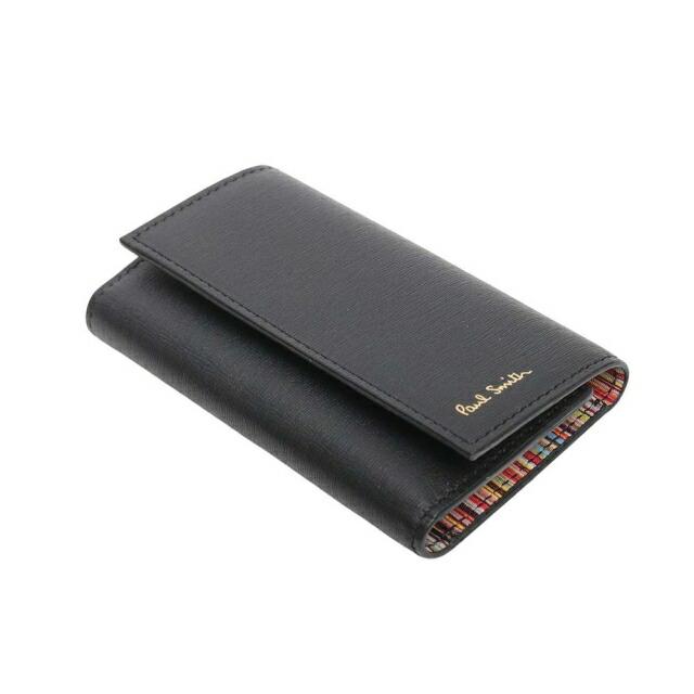 Paul Smith 6連キーケース M1A-1981Xブラック Paul Smith（ポール・スミス） キーケース コンパクト 6連 m1a-1981x