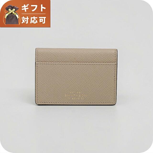 Smythson（スマイソン） SMYTHSON Panama Folded Card Case with Snap