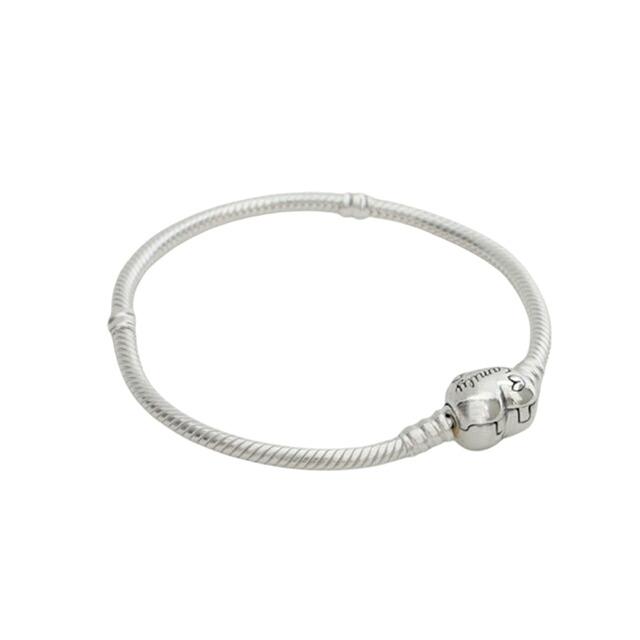PANDORA（パンドラ） PANDORA Family Tree Heart Clasp Snake Chain