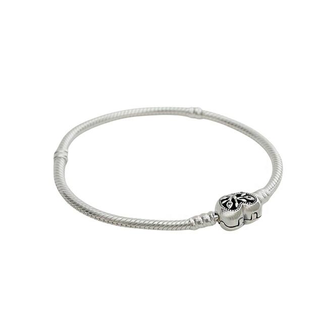 PANDORA（パンドラ） PANDORA Family Tree Heart Clasp Snake Chain