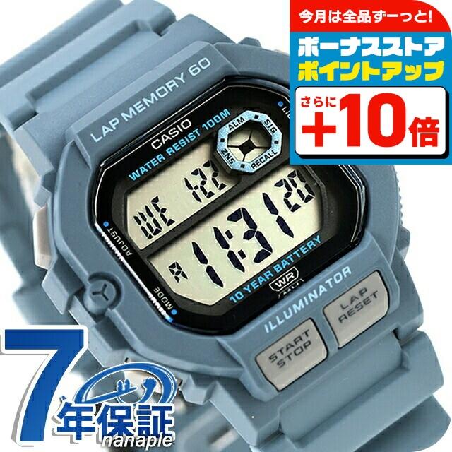 チープカシオ　ダイヤ付き CASIO（カシオ） チープカシオ クォーツ 電池式 WS-1400H-2AV