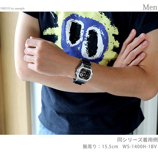 CASIO（カシオ） チプカシ チープカシオ クオーツ WS-1400H-3AV 海外