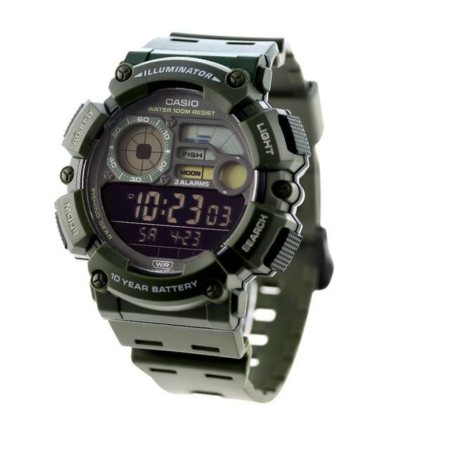 スタンダード デジタル カシオ CASIO WS-1500H-3BV チプカシ 海外