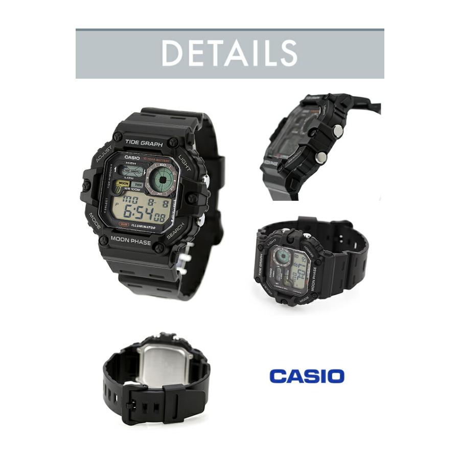 カシオ CASIO クォーツ 電池式 WS-1700H スタンダード チプカシ 海外