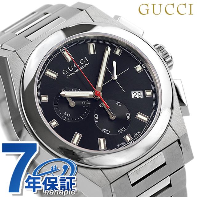 11日は3万円割引クーポン Gucci グッチ 時計 パンテオン クロノグラフ クオーツ Ya メンズ 腕 腕時計のななぷれ 通販 Paypayモール
