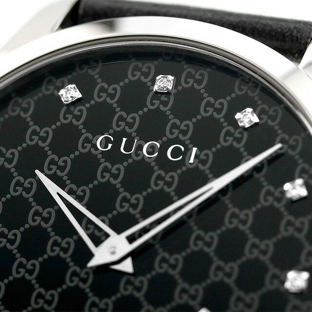 G-Timeless グッチ 時計 Gタイムレス スリム ダイヤモンド メンズ
