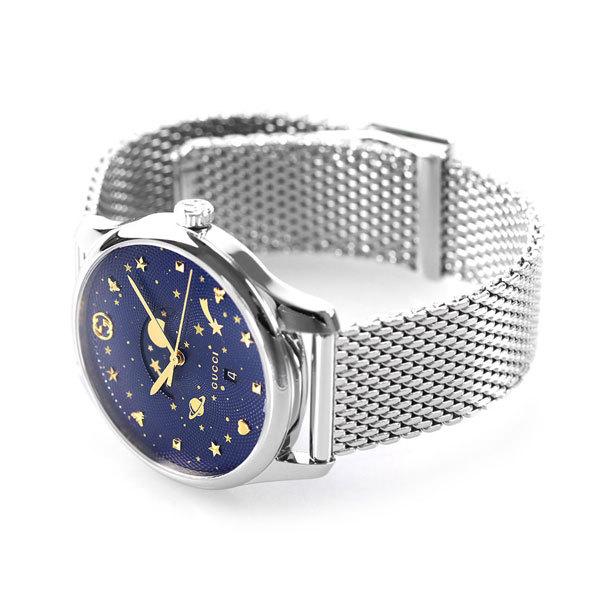 5/15はさらに+10倍 グッチ 時計 メンズ 腕時計 ブランドムーンフェイズ YA126328 G-TIMELESS ブルー 父の日 プレゼント 実用的｜nanaple｜04