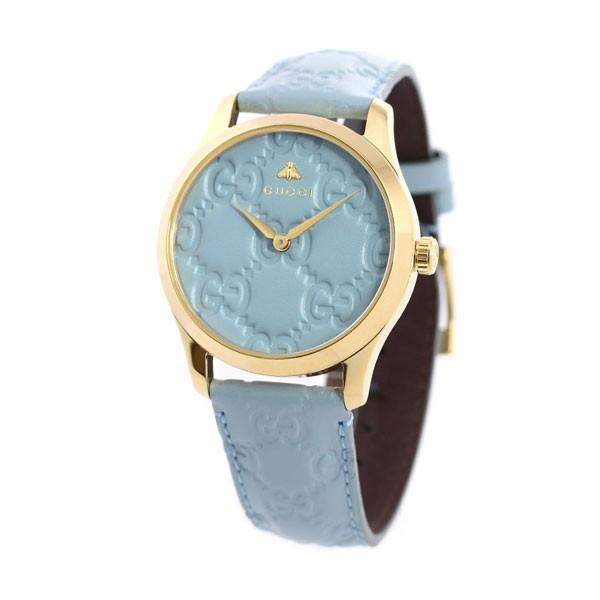 ポイント最大6倍 グッチ 時計 Gタイムレス 38mm レディース 腕時計 Ya Gucci G Timeless ブルー 革ベルト 腕時計のななぷれ 通販 Paypayモール