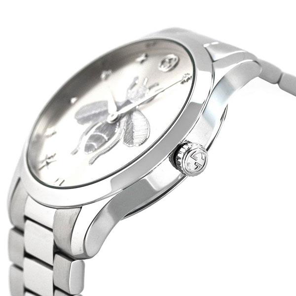 グッチ 時計 メンズ レディース 腕時計 蜂 YA1264126 GUCCI G-TIMELESS 腕時計 シルバーの画像