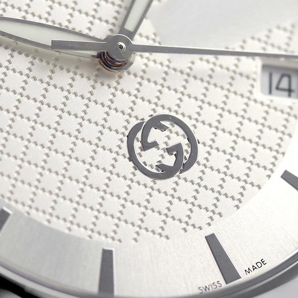 グッチ 時計 Gタイムレス 40mm クオーツ メンズ 腕時計 ブランド YA1264174 シルバー