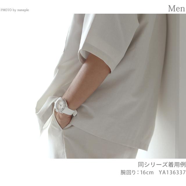 GUCCI クォーツ腕時計 ホワイト/ゴールド GUCCI（グッチ） ダイヴ クオーツ 腕時計 ブランド メンズ YA136322