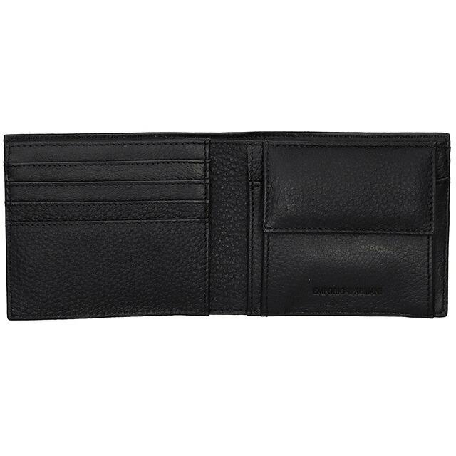 EMPORIO ARMANI エンポリオ・アルマーニ 二つ折り財布 メンズ ブランド
