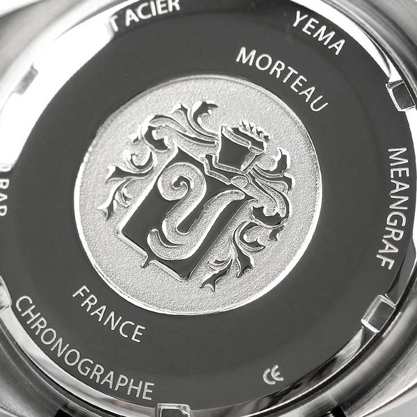 【値下げ⭕️】 イエマ ミーングラフ スーパー B70 39mm クロノグラフ クオーツ メンズ 腕時計 ブランド YEMA 時計 YMHF1576-AM ブラック 【WSO7023196728】(25168円)