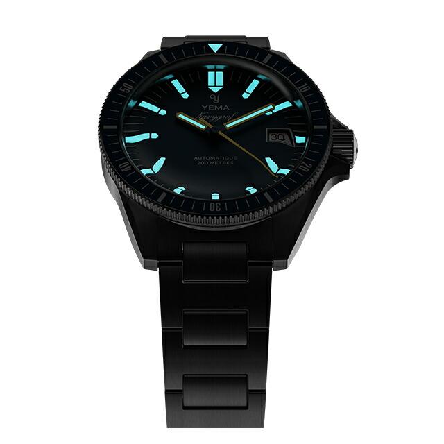 イエマ ネイビーグラフヘリテージ2025 自動巻き 腕時計 ブランド