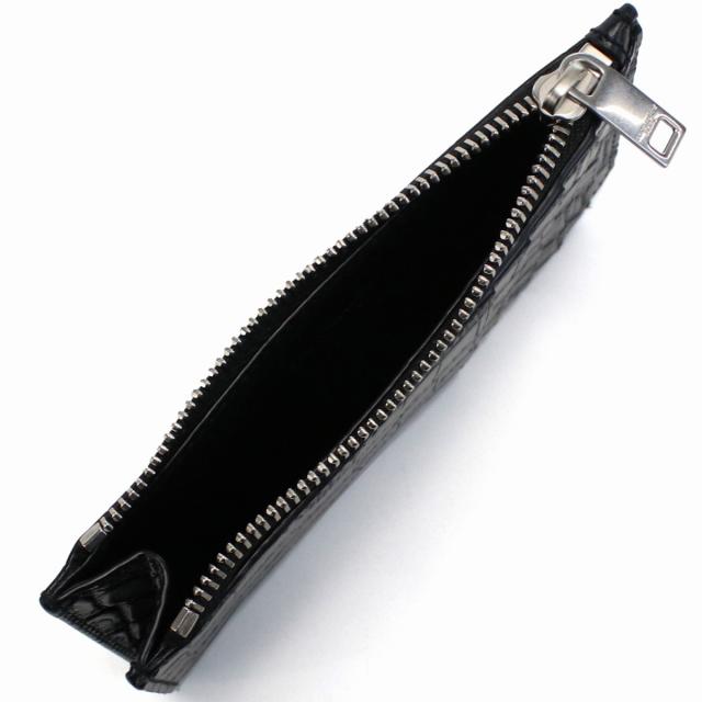 良品　サンローラン　レザー　ケース　小銭入れ　ブラック　箱付き SAINT LAURENT サンローラン ブランド 小銭入れ コインケース メンズ
