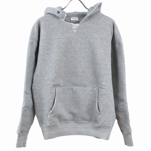 SAINT LAURENT サンローラン ブランド パーカー メンズ コットン100