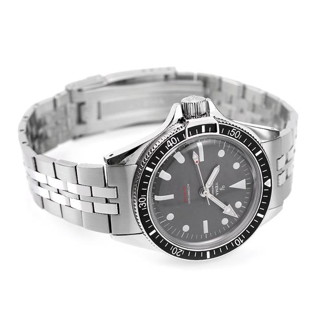 【新品訳あり】 イエマ スーパーマン500 デストロ 自動巻き 機械式 腕時計 ブランド メンズ 限定モデル YEMA YSUP22LHD39-CMS アナログ グレー フランス製 【VQL2768758780】(99220円)