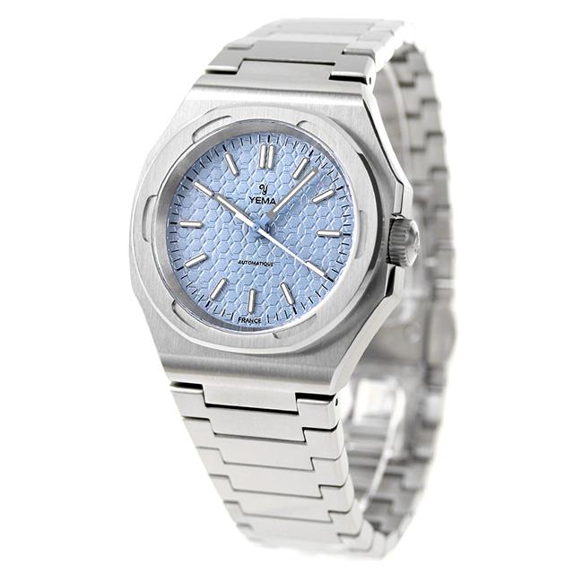 【国産】 イエマ アーバントラベラー 自動巻き 腕時計 ブランド メンズ YEMA YWTR23-GMS アナログ ブルー フランス製 【UOI1948567245】(69828円)