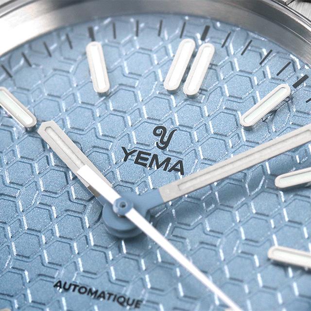 【国産】 イエマ アーバントラベラー 自動巻き 腕時計 ブランド メンズ YEMA YWTR23-GMS アナログ ブルー フランス製 【UOI1948567245】(69828円)