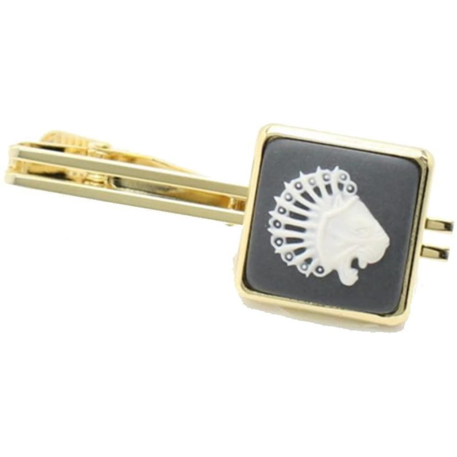 65 Off 送料無料 陶華 Tohca ゴールド タイ留め タイバー ネクタイピン グレーのタイピン ライオンカメオ スクウェア メンズアクセサリー Www Construction Gouv Cg