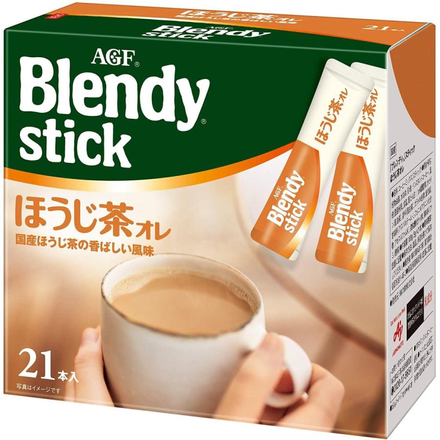 毎週更新 Agf ブレンディ スティック ほうじ茶オレ 21本 3箱 ほうじ茶 粉末 Pmajk Gov Pk