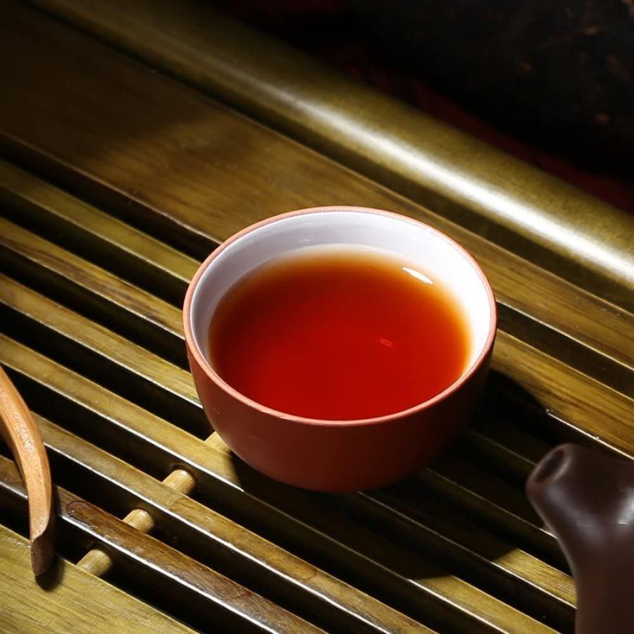 普?茶【?海(もんはい)プーアル茶 茶王 宮廷 特製宮廷 2005年産餅茶(熟 