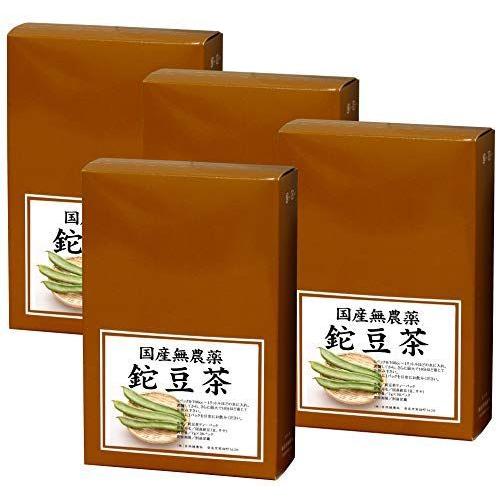 自然健康社 国産なた豆茶 7g×30パック×4個 煮出し用ティーバッグ 健康茶