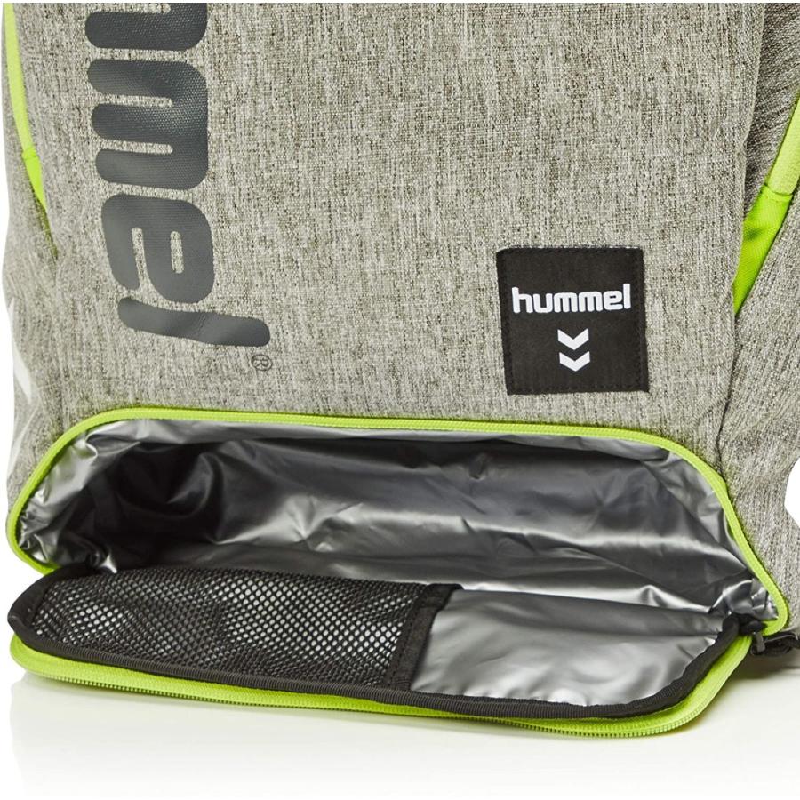 人気激安 01 ヘザーグレー メンズ 拡張型 保冷保温バックパック リュック ヒュンメル サッカー フットサル