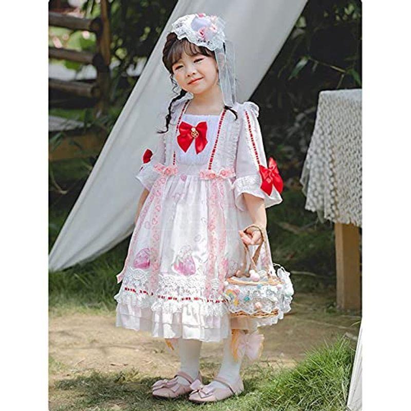 ドレス コスプレ衣装 コスプレ衣装 ロリータ ワンピース キッズ 001 お姫様 Bauty327 キャラクター衣装 キッズ ドレスメイド 服 キッズ ゴスロリ ゴスロリ ななさだ なりきり メイド
