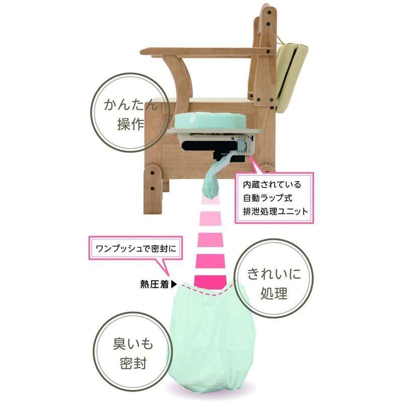 激安通販ショッピング 自動ラップ式トイレ ポータブルトイレ用処理袋 ラップポンシリーズ 介護用 激安通販ショッピング 自動ラップ式トイレ ポータブルトイレ用処理袋 ラップポンシリーズ 介護用