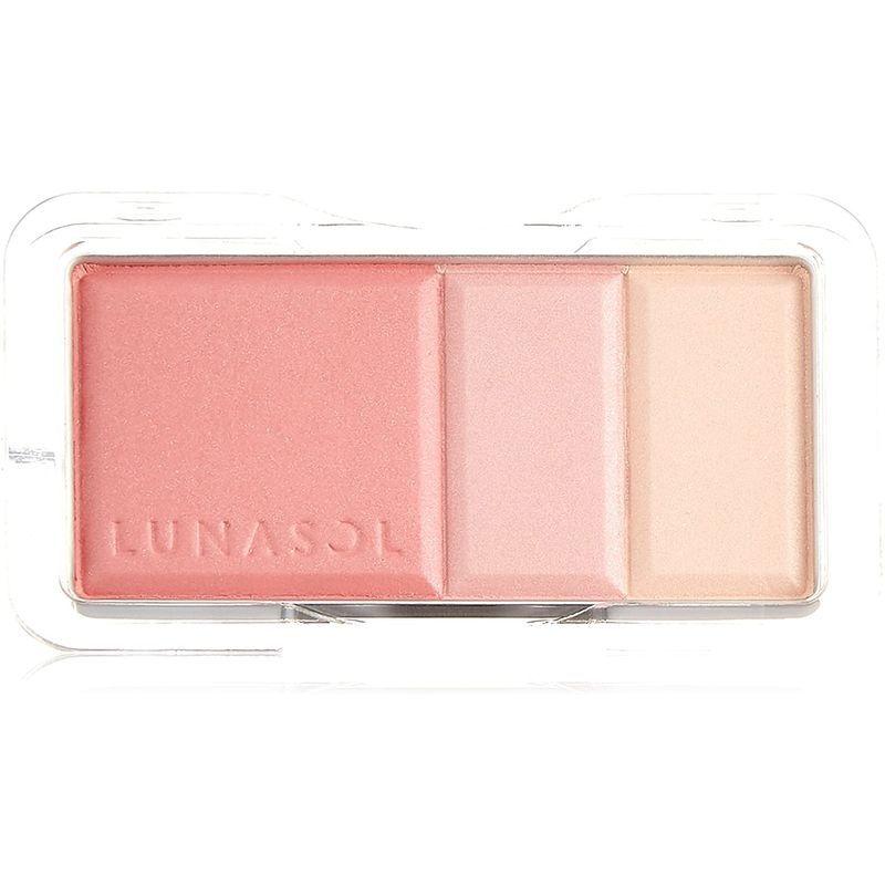 ルナソル(LUNASOL) カラーリングソフトチークス 02Rose Pink チーク｜nanasada｜06