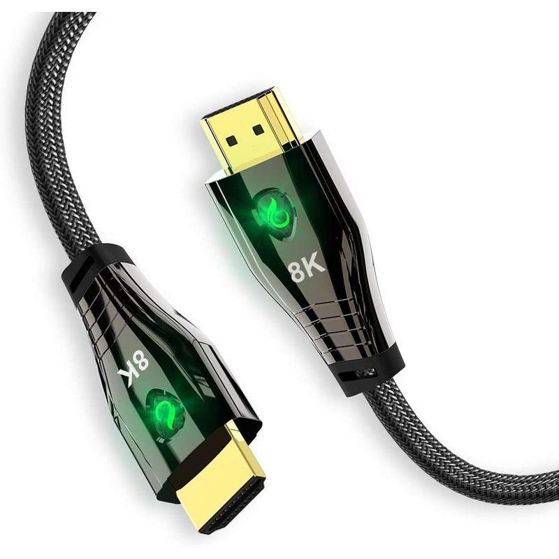 CABLEDECONN 3M 8K HDMI 2.1 Copper Cord with LED Real UHD HDR 8K 48Gbps  :20211029220208-01052:ななさだ - 通販 - Yahoo!ショッピング