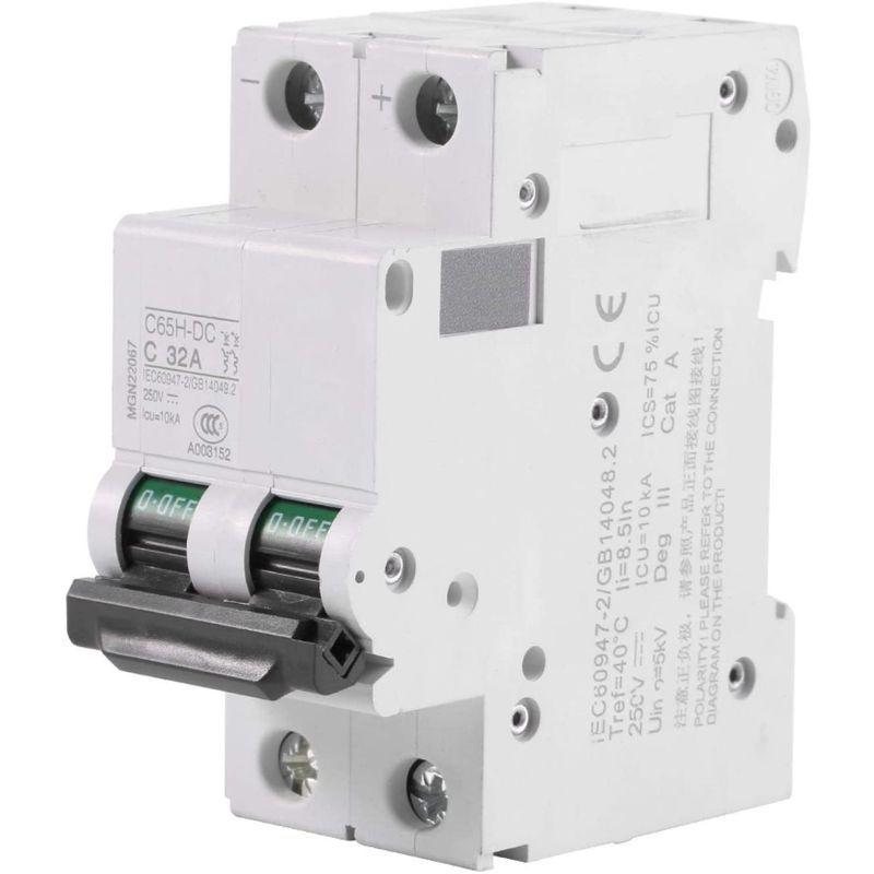 直流遮断器 250v Dc 16a 32a 63a 250v遮断器 低電圧遮断器 ソーラーパネルグリッドシステム 風力およびソーラーハイブリッドシステム および他の多くのdcシステムに適用 63a