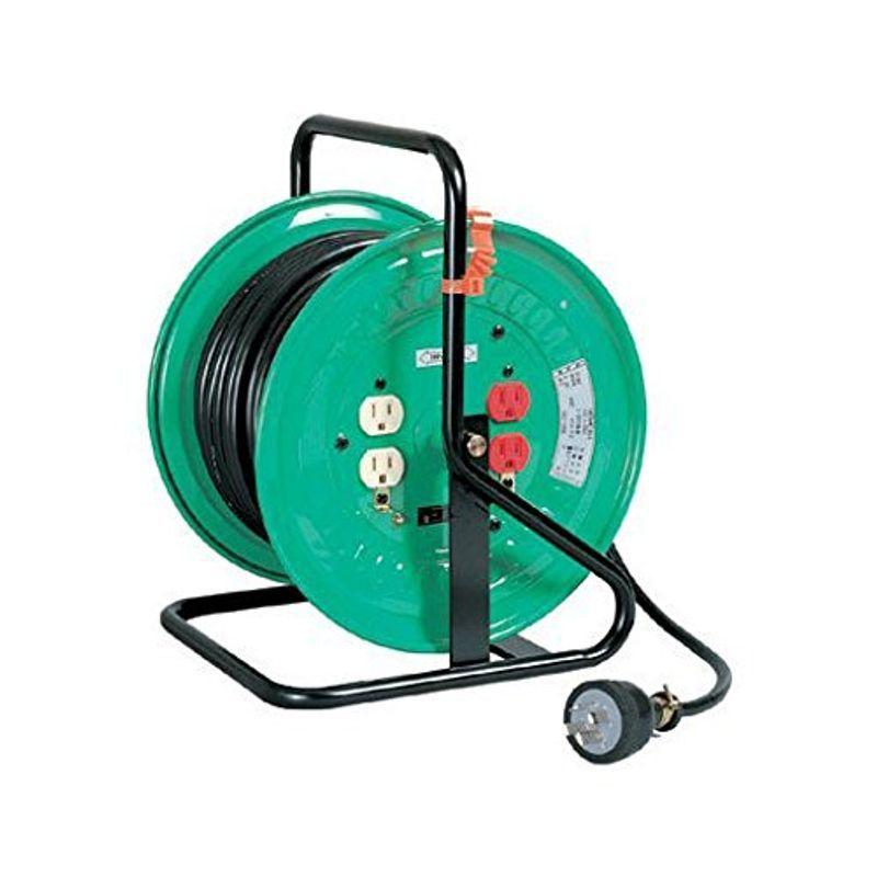 第一ネット 日動工業 トランスリール 三相0v 単相100v 単相115v 降圧専用 単巻 連続定格 m 安全ブレーカー付 10a Trd 22 コードリール 延長コード Hqpt Com