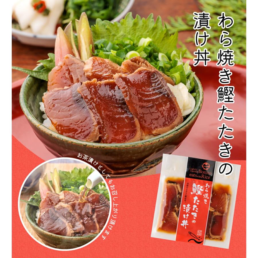魚の漬け丼セット（5種×各1パック）5食分 送料無料 高知 宇佐もん工房
