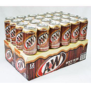 A&W ルートビア 355ml×24本セット : 沖縄百貨店七屋 - 通販 - Yahoo