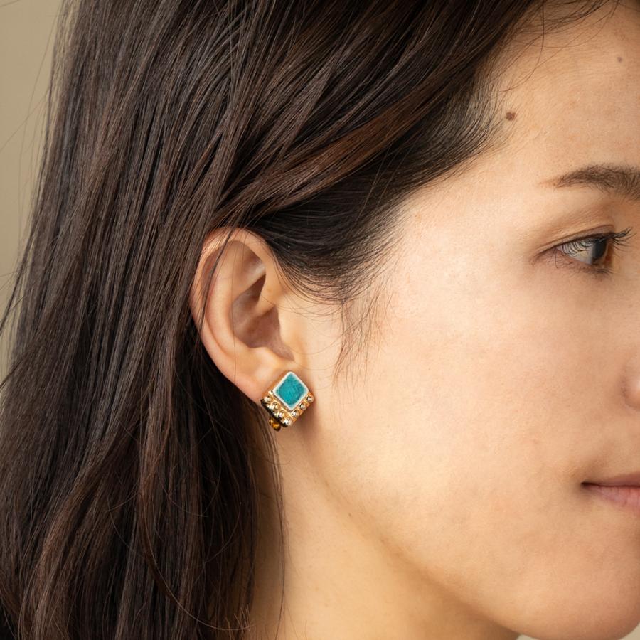 レトロ ピアス・イヤリング : やきものアクセサリー 七窯社 レトロ ピアス・イヤリング : やきものアクセサリー 七窯社