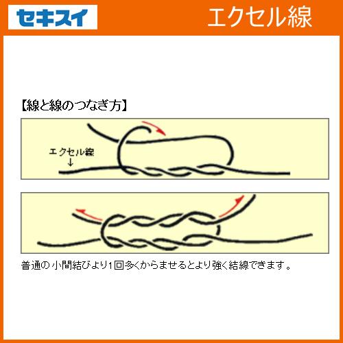積水樹脂商事 セキスイ】結束線 エクセル線【＃14×100m 小巻 Φ2ミリ