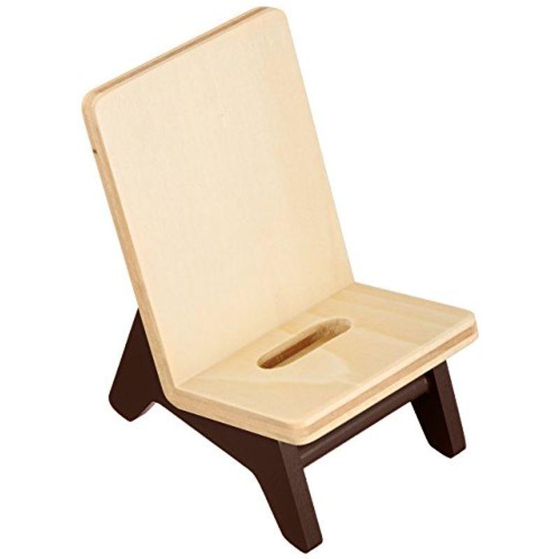 訳ありヤマト工芸 携帯ホルダー チェアホルダー chair holder 茶色 YK11-106 日本製