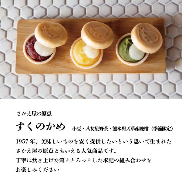 和菓子 「すくのかめ24個入」詰め合わせ もなか 福岡 お土産 さかえ屋