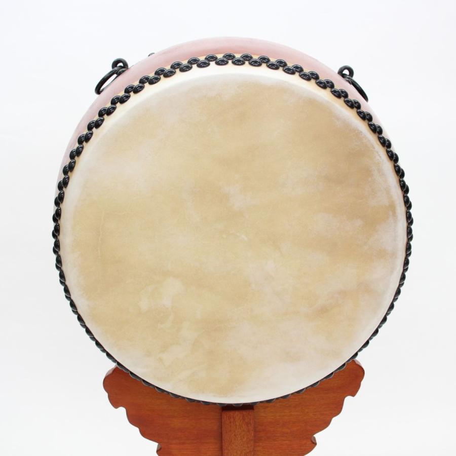長胴太鼓1尺5寸 木目胴特級品 革面直径45cm・木目製・牛革・桧バチ付 