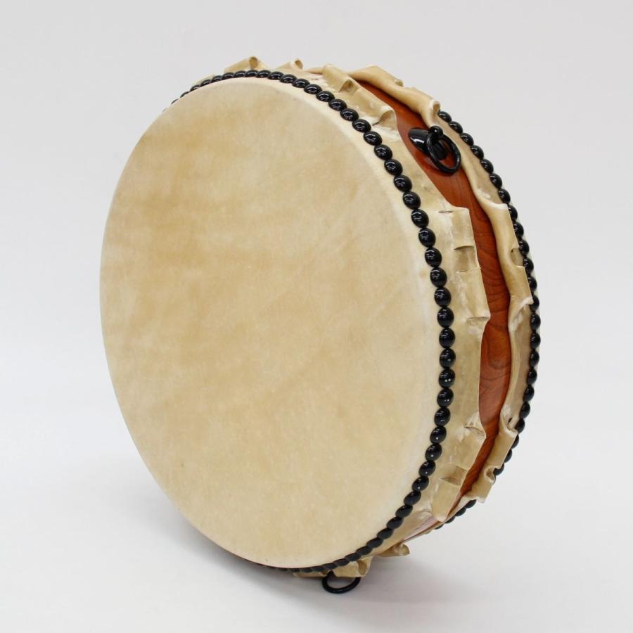 平太鼓 木目胴上級品 1尺1寸 革面直径33cm 平太鼓・バチ付・民謡・寺院
