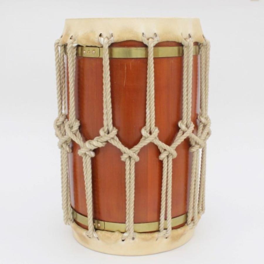 桶胴太鼓7寸5分（革面直径22,5cm） 和太鼓・獅子舞用・