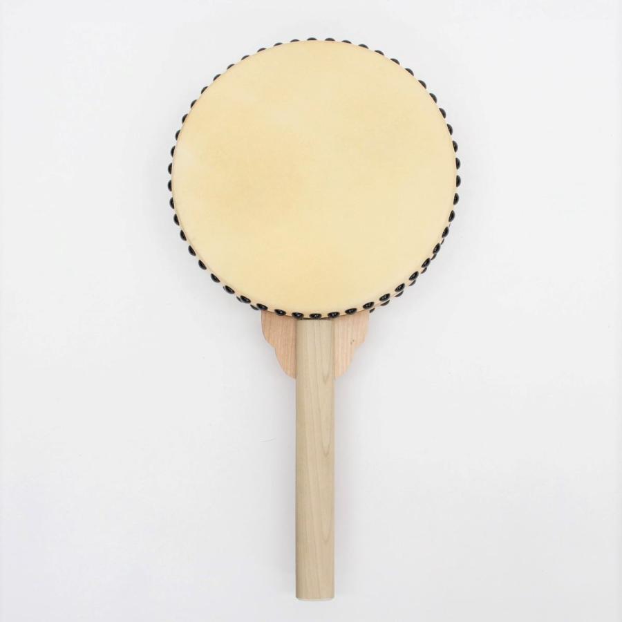 両面張柄付太鼓7寸5分 (革面直径22,5cm） お会式・御会式・日蓮宗