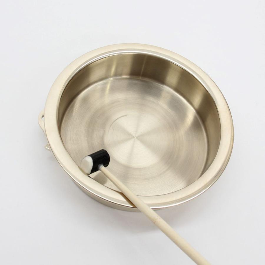 新スリ鉦(当り鉦) 5号(5寸) 別引品 楽器・お祭り・お囃子・すり