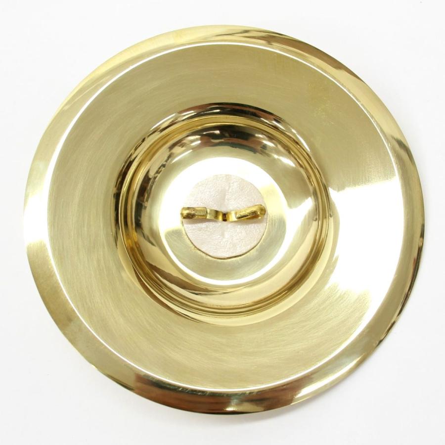 手拍子4寸(直径12cm) 重目 ちゃっぱ・チャッパ・手平金・和楽器