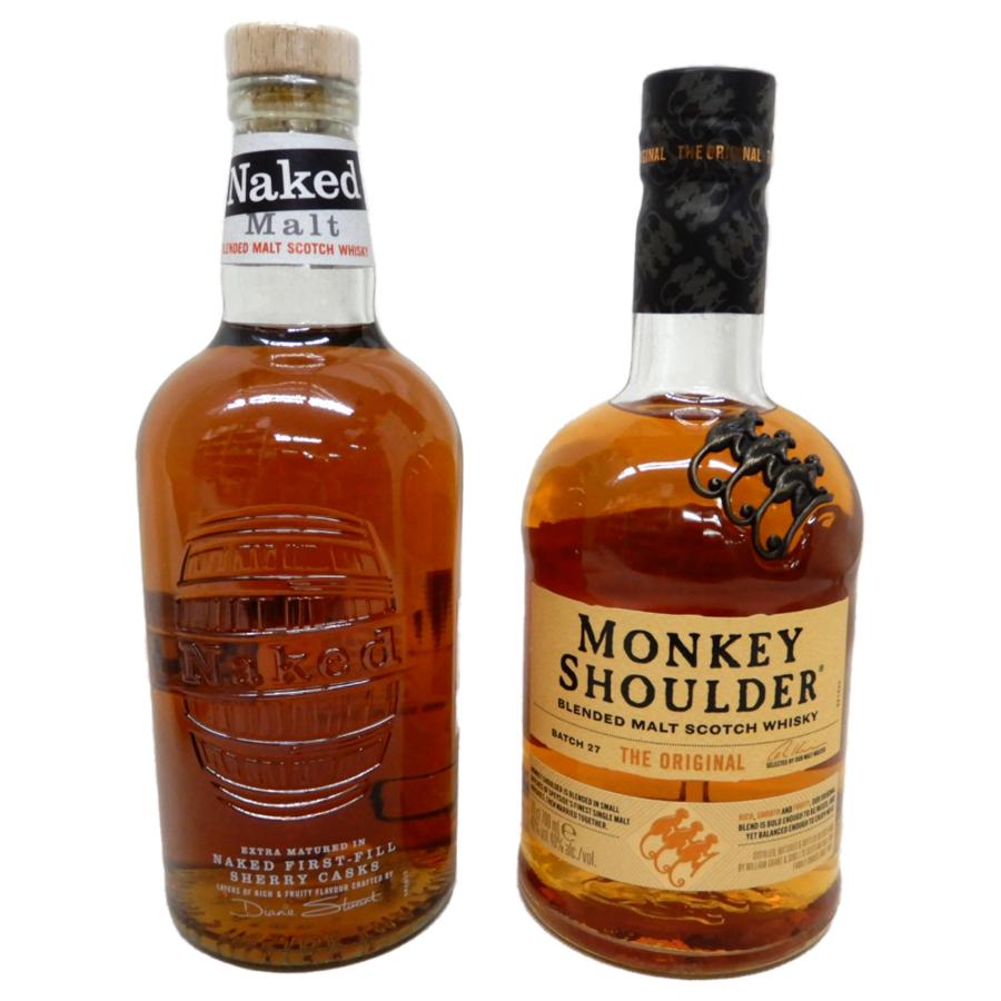 飲み比べモルトウイスキー2本セット ネイキッドモルト(フェイマス