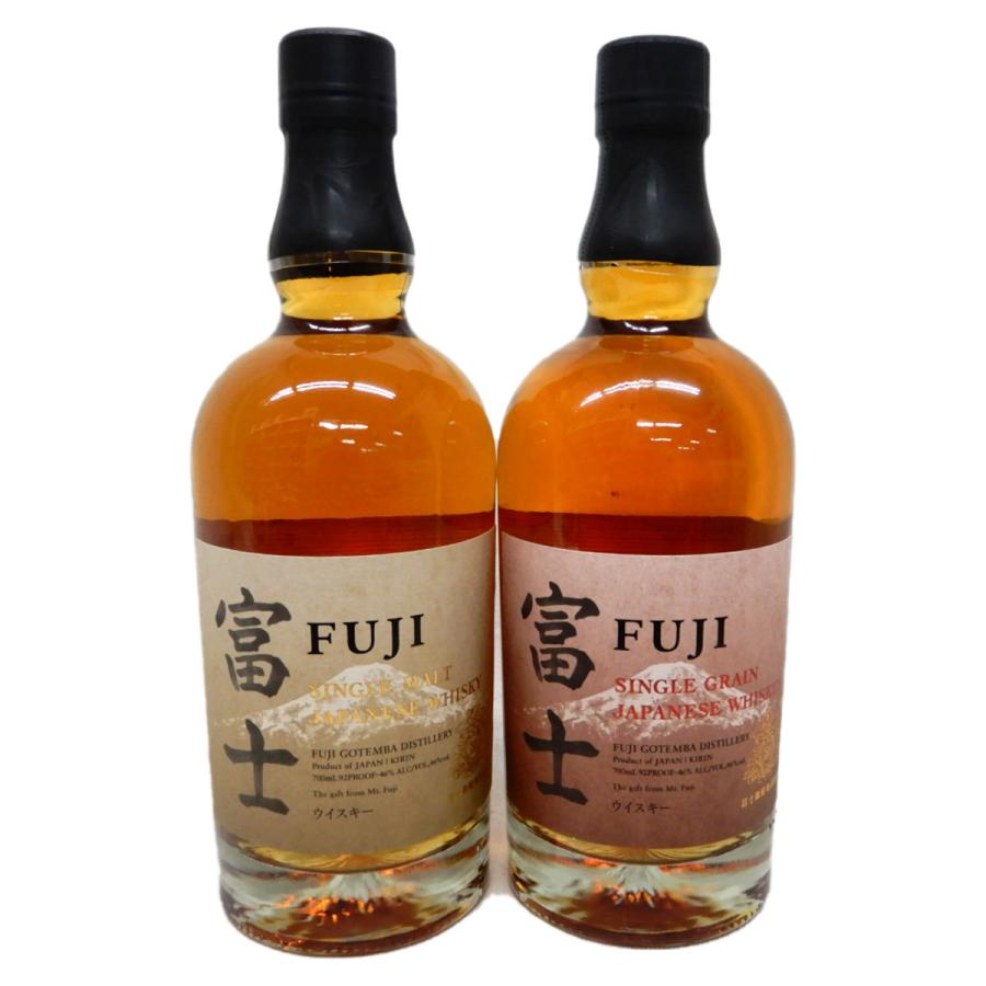 富士御殿場蒸溜所の新発売2種飲み比べ 富士シングルモルト、富士 